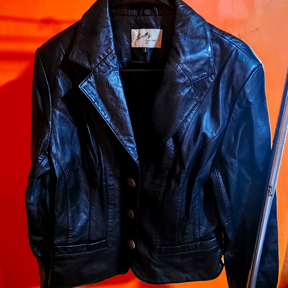 Leather jacket